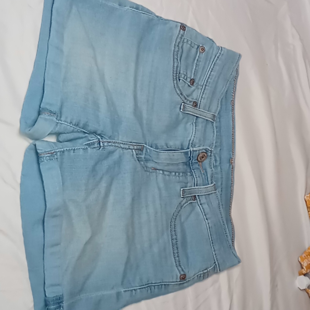 Blue shorts